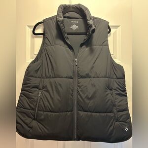 Torrid Black Puffer Vest - 1x NWOT